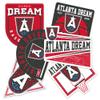 Desert Cactus Atlanta Dream Sticker WNBA Women's National Basketball Association Officially Licensed Vinyl Decal Laptop Water Bottle Car Scrapbook (Type 2-3) view 1