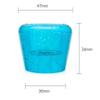 1 Pair PU Roller Skate Toe Stoppers With 5/16" (8mm) Bolts & Screw Driver, High Elastic And Wear-resistant PU Brake Head,82A Roller Quad Skate Toe Stops, Double-Row Roller Skating Brake Jam Plugsroll view 3