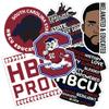 Desert Cactus South Carolina State University Sticker SCSU Bulldogs Sticker Vinyl Decals Laptop Water Bottle Car Scrapbook (T2 HBCU-D) view 1