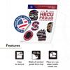 Desert Cactus South Carolina State University Sticker SCSU Bulldogs Sticker Vinyl Decals Laptop Water Bottle Car Scrapbook (T2 HBCU-D) view 2
