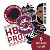 Desert Cactus South Carolina State University Sticker SCSU Bulldogs Sticker Vinyl Decals Laptop Water Bottle Car Scrapbook (T2 HBCU-D) view 4