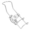 Adjustable Rail Mounted Clamp Fishing Rod Holder 360 Rotation Stainless Steel for Boats Yachts view 2