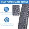 Tires for Gravel, Road Bike and Bicycle by Terrene - Honali Light 700x50C Lightweight, Tubeless, Fast Rolling, All-Season Bike Tire for Gravel and Road Biking - 120 TPI, 62a Compound Bike Accessory view 3