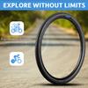Tires for Gravel, Road Bike and Bicycle by Terrene - Honali Light 700x50C Lightweight, Tubeless, Fast Rolling, All-Season Bike Tire for Gravel and Road Biking - 120 TPI, 62a Compound Bike Accessory view 4
