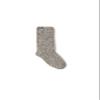 Barefoot Dreams CozyChic Heathered Socks, Olive Branch-White, Small/Medium view 1