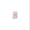 Barefoot Dreams CozyChic Heathered Socks, Heathered Dusty Rose-White, Large/X-Large view 3