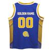Albany State Rams ASU Game Day Blue Boys Fashion Basketball Jersey view 2