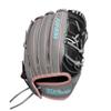Wilson Fall 2024 A2000 MA14 12.25 Fastpitch Pitchers Glove - Left Hand Throw, Grey/Rose Gold/Teal view 2