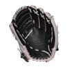 Wilson Fall 2024 A2000 MA14 12.25 Fastpitch Pitchers Glove - Right Hand Throw, Grey/Rose Gold/Teal view 3