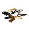 Buckleguy.com C5462 Nickel Plate, Fish Hook Key Chain, Solid Brass-LL view 2