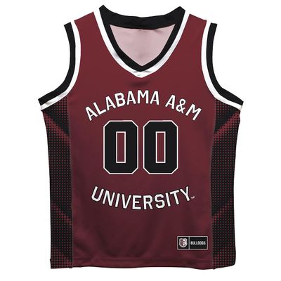 Alabama A&M Bulldogs Game Day Maroon Boys Fashion Basketball Jersey