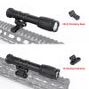 GLECTICAL 800 Lumens Tactical Flashlight with Replaceable Rotating Base, Momentary/Constant-on, Fit for 20mm Picatinny & Mlok/Keymod Rail,with Remote Pressure Switch view 4