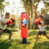 47" Kids Punching Bag with Boxing Gloves, Inflatable Freestanding Boxing Toy for Boys and Girls Ages 38, Indoor and Outdoor Sports Toy view 2