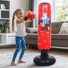 47" Kids Punching Bag with Boxing Gloves, Inflatable Freestanding Boxing Toy for Boys and Girls Ages 38, Indoor and Outdoor Sports Toy view 3