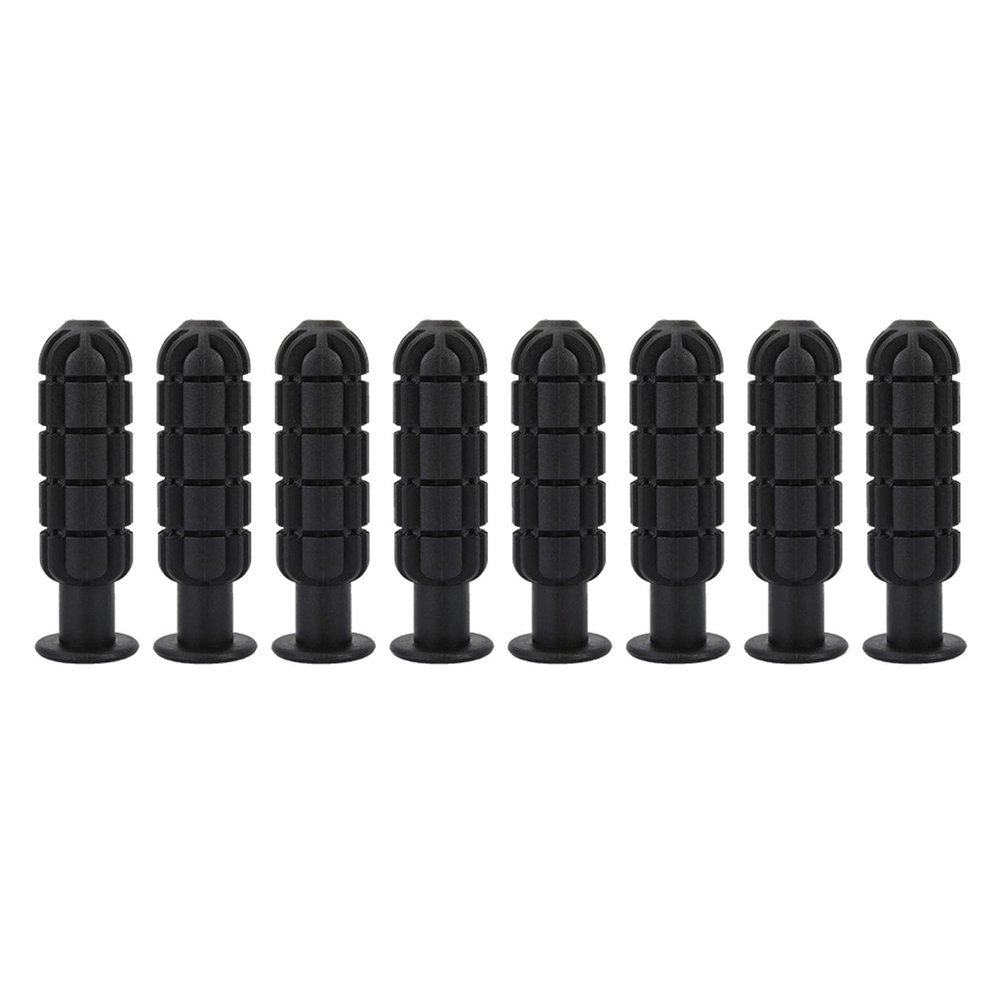 equlup Table Soccer Handle Grip, 8pcs Table Soccer Part Replacment Kids Children Football Plastic Handle Grip Rod Handles Stick for Desktop Soccer Tabletop