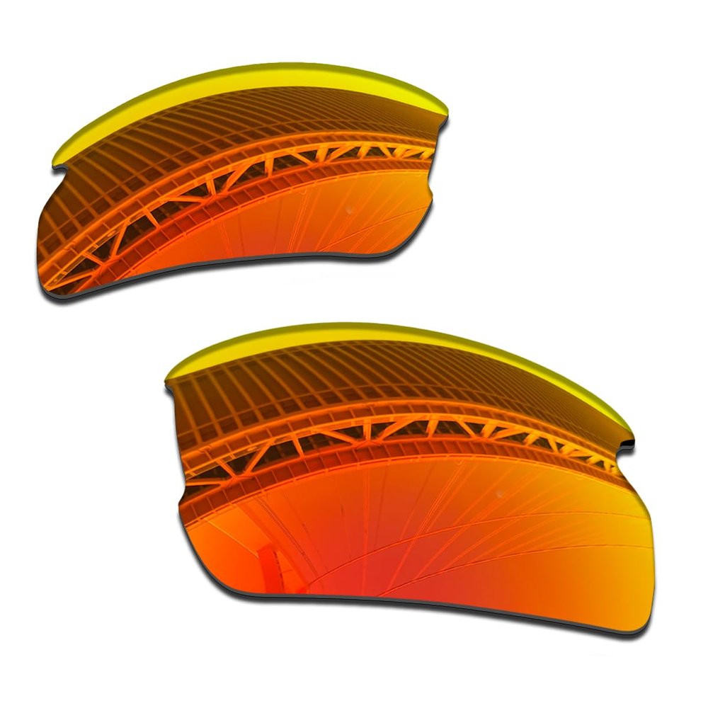 LenzProse 1.5MM Polarized Replacement Lenses for Oakley Flak 2.0 OO9295 59mm Sunglasses, Anti-Scratch | Perfectly Fit
