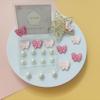 Arrebolli Pink Butterfly Pearl Shoe Charms for Girls Clog Sandals, 21Pcs Acrylic Pearls Accessories for Women, DIY Shoe Decoration Charms, Party Favor view 3