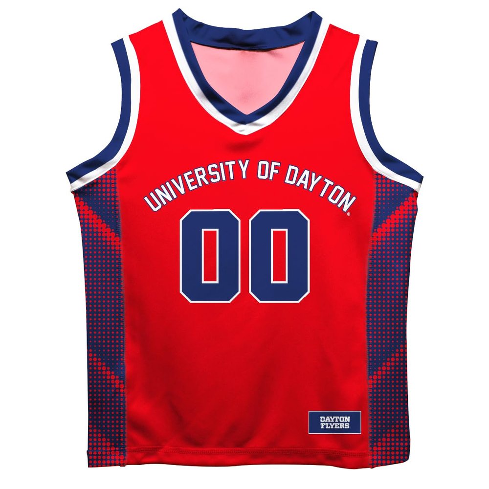 University of DF Game Day Red Boys Fashion Basketball Jersey