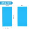 YHPHRTA Personalized Neck Gaiter Balaclava Custom Headband Face Gaiters Sports Mask for Men Women Fishing Hiking, Sky Blue view 4
