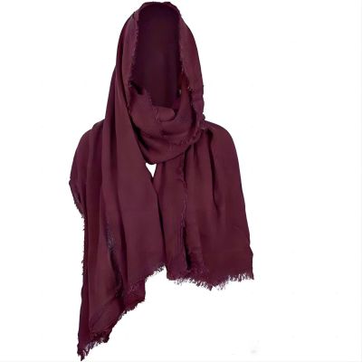 Halloween Costume Women Men Post Apocalyptic Shawl Scarf Shaman Cowl Medieval Costume Sash Short Cape Cloak Red