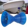 Boat Trailer Roller, Heavy Duty Boat Trailer Bow Roller, 4 Inch Boat Roller Bow Stop with 1/2in Shaft, Shock Absorbing Design, Trailer Roller Assembly for Boats Yachts Trailers view 2