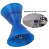 Boat Trailer Roller, Heavy Duty Boat Trailer Bow Roller, 4 Inch Boat Roller Bow Stop with 1/2in Shaft, Shock Absorbing Design, Trailer Roller Assembly for Boats Yachts Trailers view 3