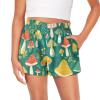 HELLHERO Mushroom Shorts for Girls Size 11-12 Years Old Kids Running Shorts Teen Toddler Dance Cheer Skirts Active Athletic Workout Gym Shorts for School Holiday Swim Beach Tennis view 1