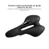 DNRJEWTA Comfortable Shockproof Bike Saddle Comfortably Ride Your Mountain Bike with This Cushioned Fit for Seat Pad, Black view 2
