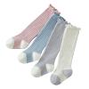 Apone Fatu Baby Wool Non-Slip Grip Socks, Winter Warm Knee-High Stockings for Girls Boys Newborn (US, Age, 6 Months, 12 Months, 4Pairs Stockings) view 4