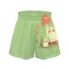 Pointodoor Cat Girl Shorts Kids Cute Pull on Everyday Shorts Running Shorts for Girls Mushroom Active Workout Sports Shorts with Pocket view 4