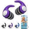 Waterproof Swimming Ear Plugs for Kids - 3 Pairs of Reusable Soft Silicone Swim Earplugs,Ear Protection for Children (4-12 Years Old) - Ideal for Surfing, Diving, Pool, Showering, and Water Sports view 1