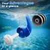 Waterproof Swimming Ear Plugs for Kids - 3 Pairs of Reusable Soft Silicone Swim Earplugs,Ear Protection for Children (4-12 Years Old) - Ideal for Surfing, Diving, Pool, Showering, and Water Sports view 2
