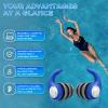 Waterproof Swimming Ear Plugs for Kids - 3 Pairs of Reusable Soft Silicone Swim Earplugs,Ear Protection for Children (4-12 Years Old) - Ideal for Surfing, Diving, Pool, Showering, and Water Sports view 3