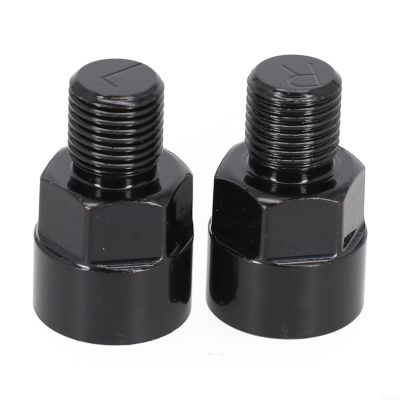 Fits 9/16 inch Pedals & Converts 1/2 inch Cranks Convert Pedal Parts Extenders Adaptors, Bike Pedal Alloy Adapter