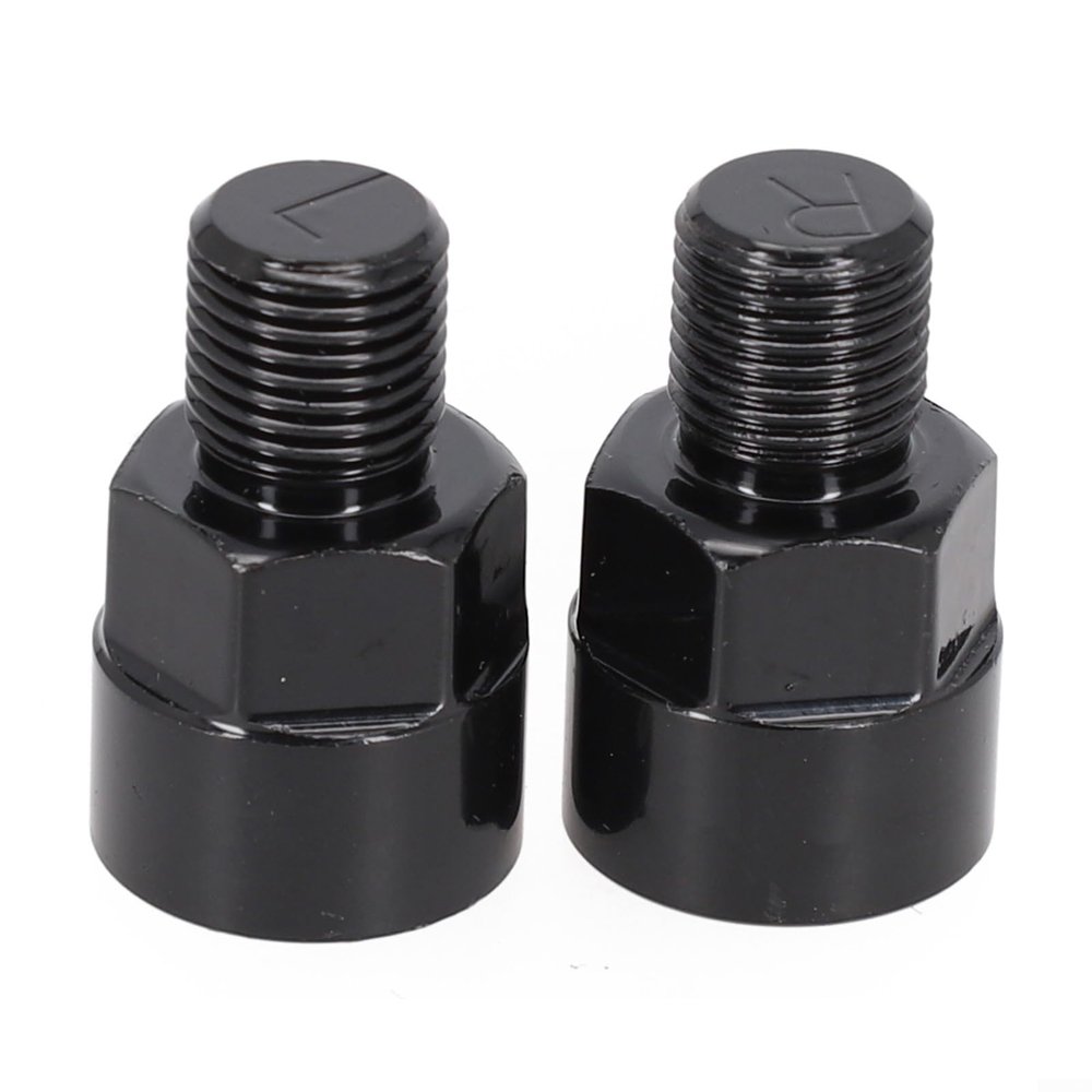 Fits 9/16 inch Pedals & Converts 1/2 inch Cranks Convert Pedal Parts Extenders Adaptors, Bike Pedal Alloy Adapter