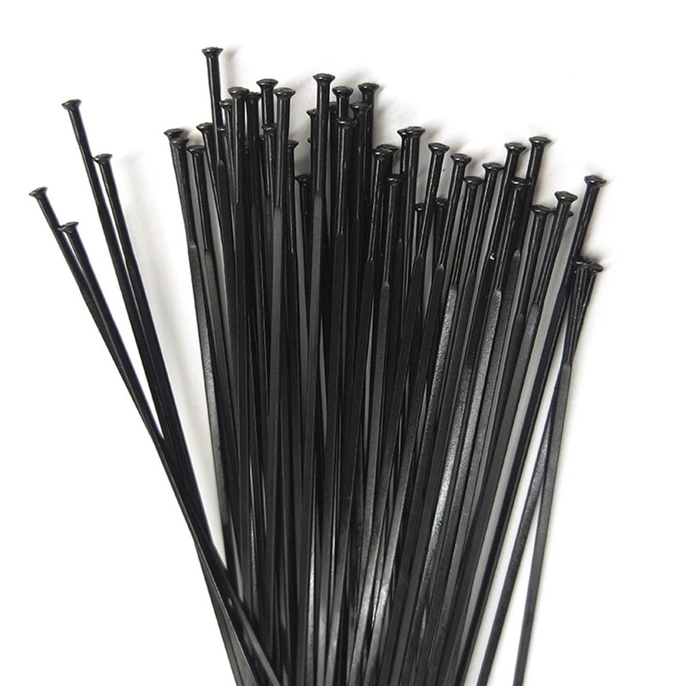 USZIJIE 36Pcs Pillar 1423 PSR Fit for Bicycle Spokes Straight Pull Stainless Steel Radios 14G 2.0mm High Strengh for Road Bike Wheel(306mm)