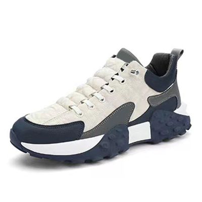 Legou Thick-Soled Shoes Men's Comfortable Running Low-top Breathable Sneakers Black 9