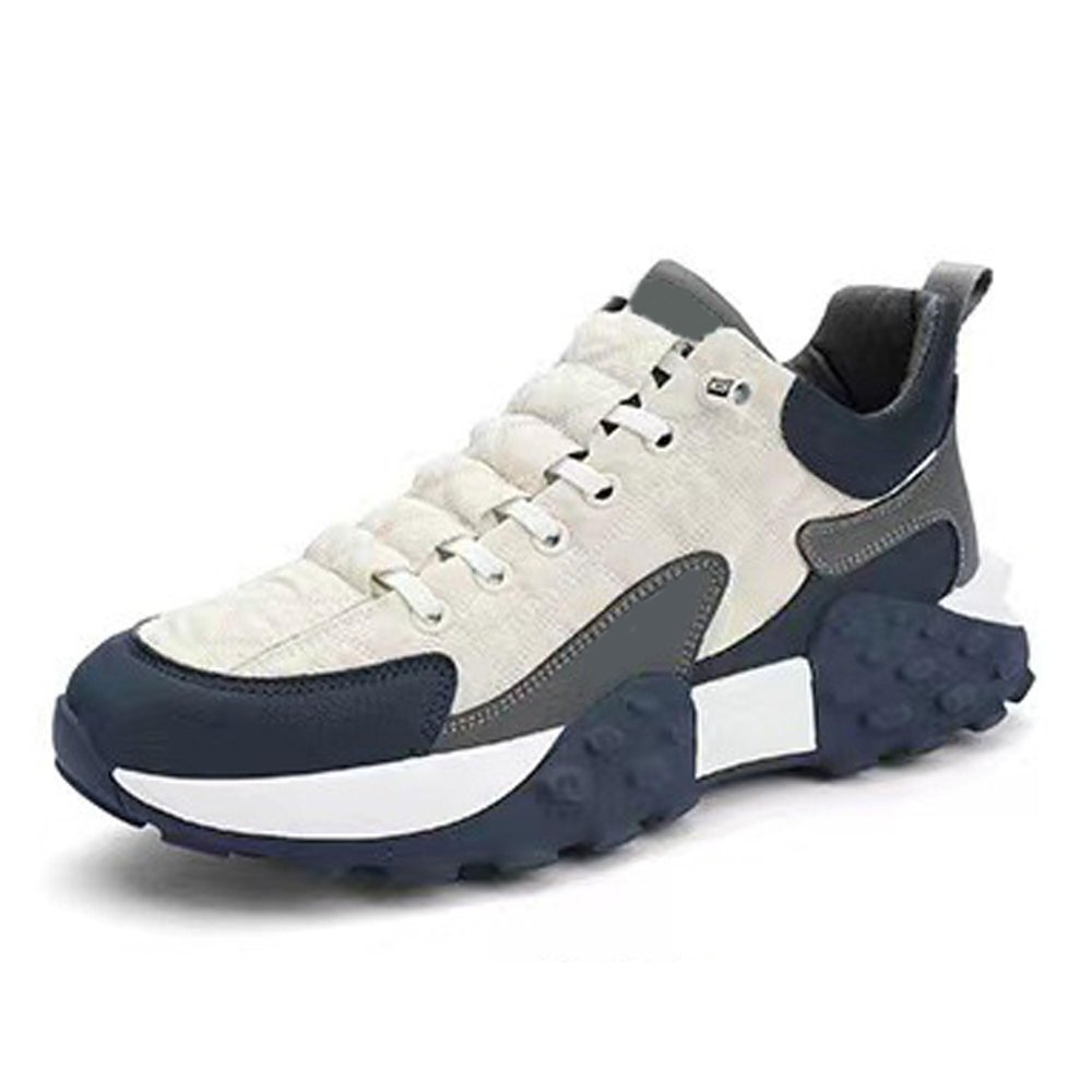 Legou Thick-Soled Shoes Men's Comfortable Running Low-top Breathable Sneakers Black 9