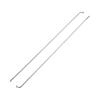 USZIJIE 36pcs 14G J Bend Fit for Bicycle Steel Spokes 183mm 172mm 146mm 137mm 133mm 128mm 125mm 115mm 113mm Cycle Spokes with Nipples(36pcs-133mm) view 2