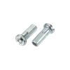 USZIJIE 36pcs 14G J Bend Fit for Bicycle Steel Spokes 183mm 172mm 146mm 137mm 133mm 128mm 125mm 115mm 113mm Cycle Spokes with Nipples(36pcs-133mm) view 4