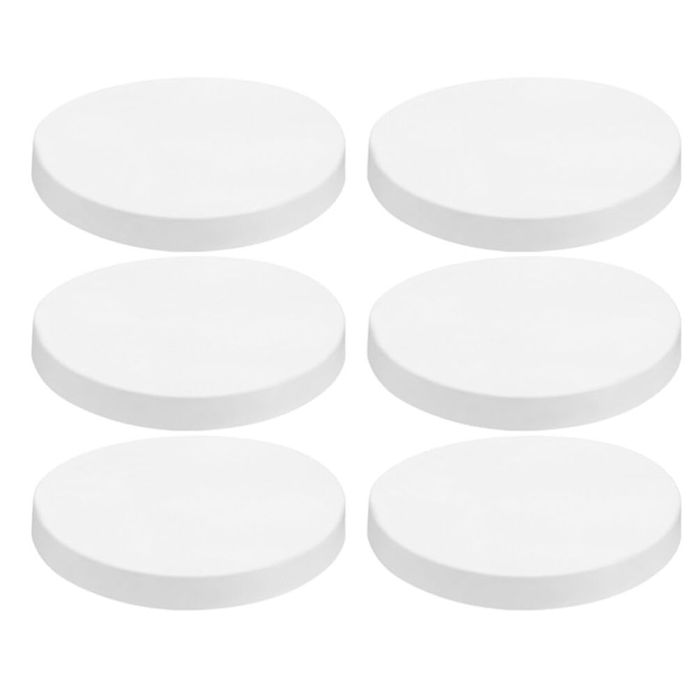 HANABASS 6pcs PVC Dock Piling Caps Piling for Wooden Pegs Easy Installation Fit for Dock Bumpers and Post Caps