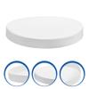 HANABASS 6pcs PVC Dock Piling Caps Piling for Wooden Pegs Easy Installation Fit for Dock Bumpers and Post Caps view 2