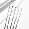 USZIJIE 10Pcs 14G Diameter 2.0mm Sliver Color Straight Pull Fit for Bicycles Spokes Material 302 Stainless Steel Bike Wheel Spokes Bike Parts(Length 285mm) view 1