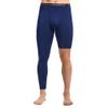 Fashion Men's Basketball Single Leg Tight Sports Pants 1/2 One Leg Compression Pants Athletic Base Layer Underwear(XX-Large,Dark Blue-1) view 1