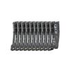 Lancer Tactical Airsoft M4 M16 Series Polymer 130 Round Transparent Window High Speed Mid-Cap Airsoft Magazine- Pack of 10 (Smoked) view 1