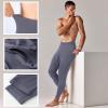 Casuallined 2 Pack Thermal Men Long Underwear Pants Winter Warm Fleece Lined Underwear Bottom Cold Weather Base Layer Legging (Black, Dark Gray,Medium) view 3