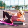 Half Cylinder Yoga Roller - Lightweight Half Moon Yoga Column Roller, Anti Slip D Shaped Foam Roller | Physical Therapyy Foam Roller, Recovery Foam Roller Suitable for Back Legs and Muscle Relief view 2