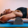 Half Cylinder Yoga Roller - Lightweight Half Moon Yoga Column Roller, Anti Slip D Shaped Foam Roller | Physical Therapyy Foam Roller, Recovery Foam Roller Suitable for Back Legs and Muscle Relief view 3