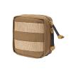 Dotacty Small MED Kits Holder Duty Belt Gloves Pouch MOLLE Tactical Vest Nasal Spray Case Compact IFAK Carrier Backpack Wallet Cards Knife Gadgets Mini EDC Organizer Bag Coyote Brown view 2