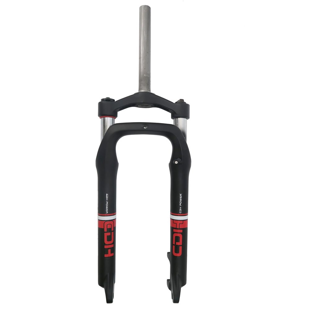 CDHPOWER Bike 26" x 4.0" Fat Suspension Fork 26 inch Fat 4.0" tire, Disc Brake, Black (Fork only)